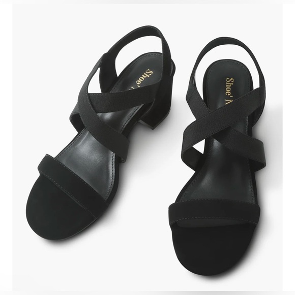 Chunky Block Strappy Heels - Picture 2 of 3